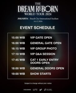 DPR is Coming to Jakarta: Schedule and Guidelines for the Concert Every DREAMer Must Know!
