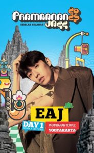 EAJ PARK Returns to Indonesia: Confirmed as Part of the Lineup for Prambanan Jazz 2025