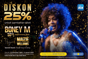 Boney M 50th Anniversary Tour Ready to Revive the Glory of the Disco Era in Jakarta