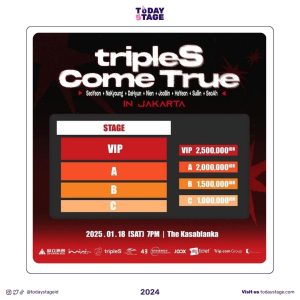 Ticket Prices for TripleS Concert in Jakarta, Starting from IDR 1 Million