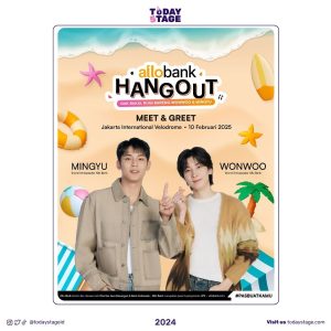 CARAT! Mingyu and Wonwoo SEVENTEEN Meet and Greet in Jakarta on February 10, 2025