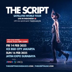 Excitement Builds Up for THE SCRIPT – SATELLITES WORLD TOUR 2025, with Hoobastank as Opening Act