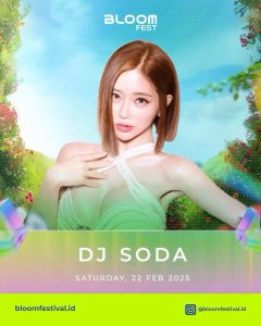 DJ Soda To Shake Up Bloom Fest In Bandung This February