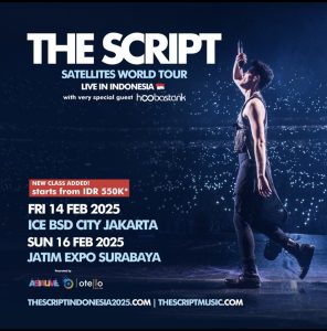 Watch The Script Concert at More Affordable Prices with the New Festival B Class Available – Rp. 550,000