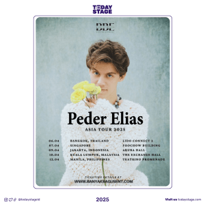 Get Ready! Peder Elias Announces Concert in Jakarta in April 2025, Ticket Prices Start at IDR 650,000