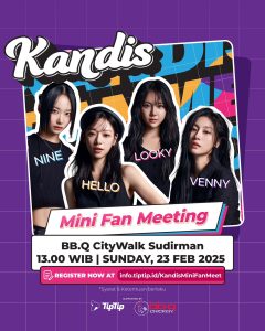 Kandis Brings Mini Fanmeet to Jakarta After Successful Mini Concert in Korea