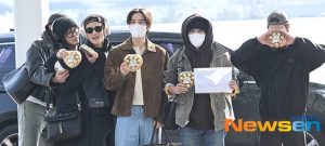 NCT 127 Spotted at Incheon Airport, South Korea, Heading to Jakarta for Concert