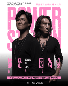 TAIWANESE DUO, POWER STATION ANNOUNCE THEIR FIRST-EVER PERFORMANCE IN INDONESIA