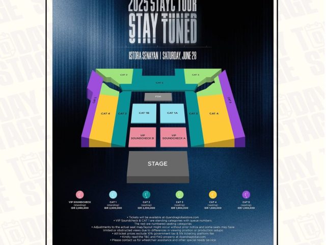 STAYC Concert Ticket Prices in Jakarta 2025, Starting at IDR 1.3 Million