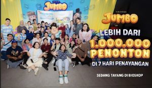 “JUMBO” Becomes the All-Time Highest-Grossing Indonesian Animated Film, Reaches 1 Million Viewers in Just 7 Days, and Ready to Go Global!