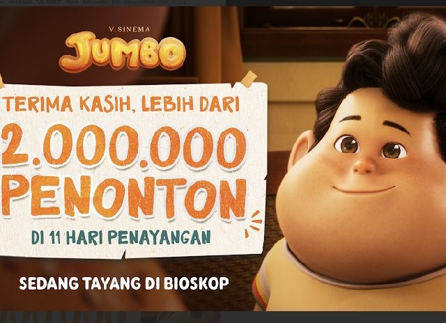 “JUMBO” Hits 2 Million Viewers: When a Local Story Becomes a National Movement with the Spirit of #IndonesiaPride