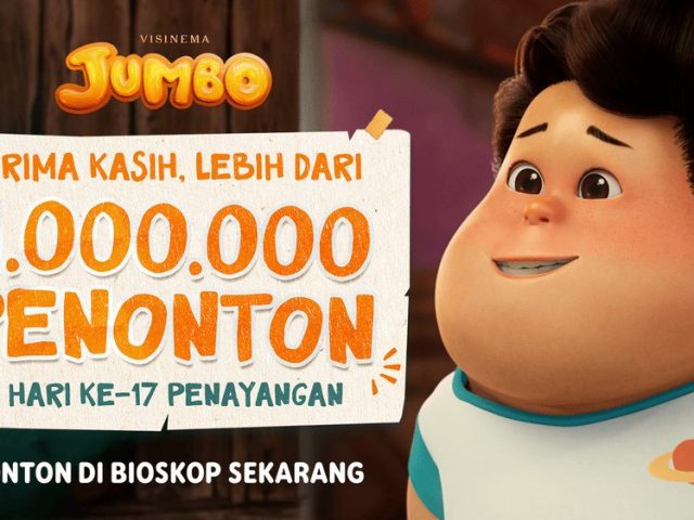 “JUMBO” Animated Film Reaches Over 4 Million Viewers Director Ryan Adriandhy Fulfills Promise with Stand-Up Comedy Special, “JUMBO” Becomes the Highest-Grossing Animated Film of All Time in Southeast Asia