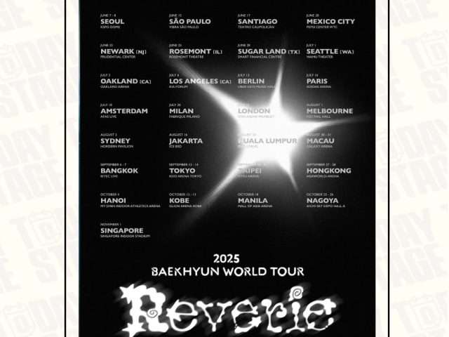 EXO-L, Get Ready! Baekhyun EXO to Hold Solo Concert in Jakarta on August 16, 2025
