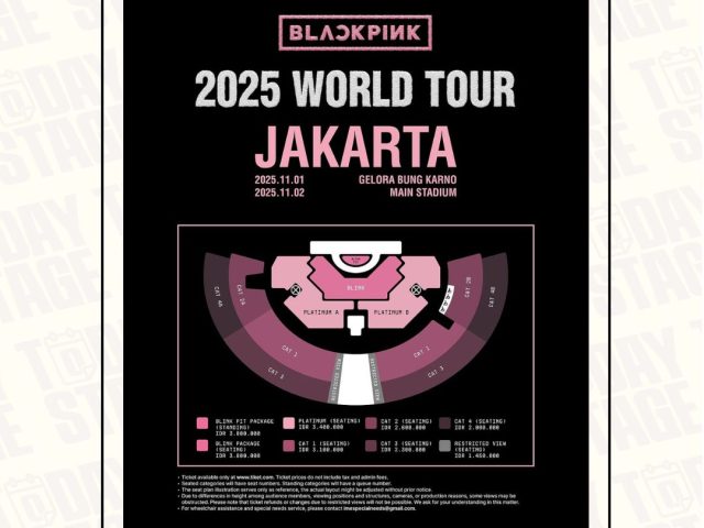 BLACKPINK Jakarta Concert Ticket Prices for 2025 Released, Starting at IDR 1.4 Million