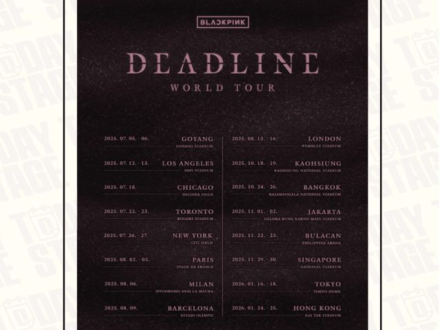 BLACKPINK Announces 2025 World Tour Schedule, Indonesia Back on the List
