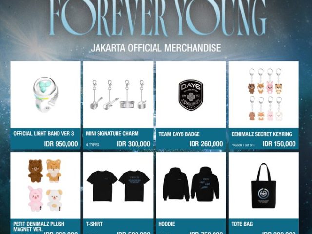 Ready to bring in extra money, DAY6 Tour Forever Young in Jakarta provides Official Merch!
