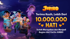 Animated Film “JUMBO” Becomes Indonesia’s Highest-Grossing Film of All Time with a Shorter Theatrical Run than “KKN di Desa Penari”