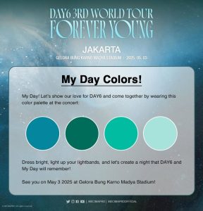 Official Dress Code for DAY6 Concert in Jakarta – What My Day Should Wear!