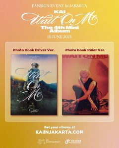 EXO’s KAI to Hold “WAIT ON ME” Fansign Event in Jakarta One Day After KAION in JAKARTA Concert