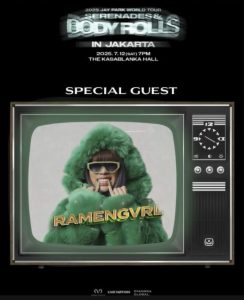 Jay Park Brings Ramengvrl to 2025 World Tour [Serenades & Body Rolls] in Jakarta