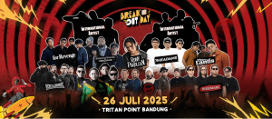 BREAK OUT DAY (BOD) 2025 ANNOUNCES BONDAN PRAKOSO & FADE2BLACK AS THE LATEST LINE-UP! Saturday, July 26, 2025 — Tritan Point, Bandung