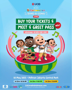 CoComelon Sing-A-Long Live Brings Joy Today A Fun-Filled Family Show in Jakarta  May 10, 2025 at Pullman Central Park Jakarta Ballroom (3 Shows)