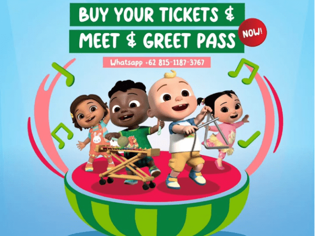 CoComelon Sing-A-Long Live Brings Joy Today A Fun-Filled Family Show in Jakarta  May 10, 2025 at Pullman Central Park Jakarta Ballroom (3 Shows)