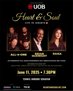 Tonight: Get Ready to Sing-Along at Heart & Soul Live in Jakarta 2025!