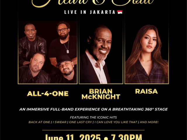 Tonight: Get Ready to Sing-Along at Heart & Soul Live in Jakarta 2025!
