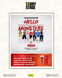 Good Day Booth Heats Up BABYMONSTER’s Jakarta Concert! Join the Challenge & Win an Official BABYMONSTER Lightstick!