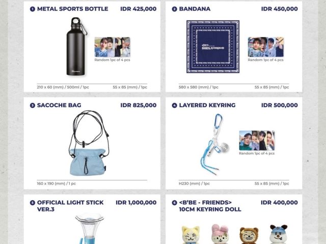BTOB Is Ready to Hold A Fancon in Jakarta. Melody, Peek At The Official Merchandises!
