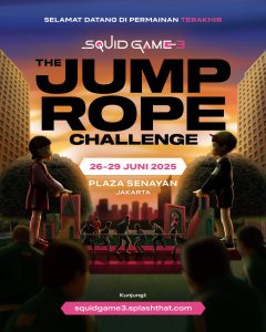 Ahead of Squid Game Season 3, Netflix Presents The Jump Rope Challenge in Jakarta