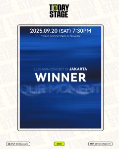 WINNER Ready to Rock Jakarta! Spectacular “OUR MOMENT” Concert at Tennis Indoor Senayan, September 20, 2025