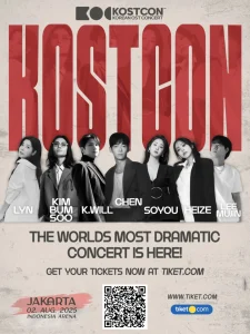 KOSTCON Brings Iconic K-Drama OST Concert to Jakarta on August 2, 2025 — Check Ticket Prices!