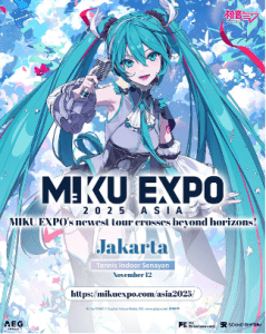 HATSUNE MIKU EXPO 2025 ASIA Celebrate the Future of Pop Culture: Hatsune Miku Live Across 7 Major Asian Cities!