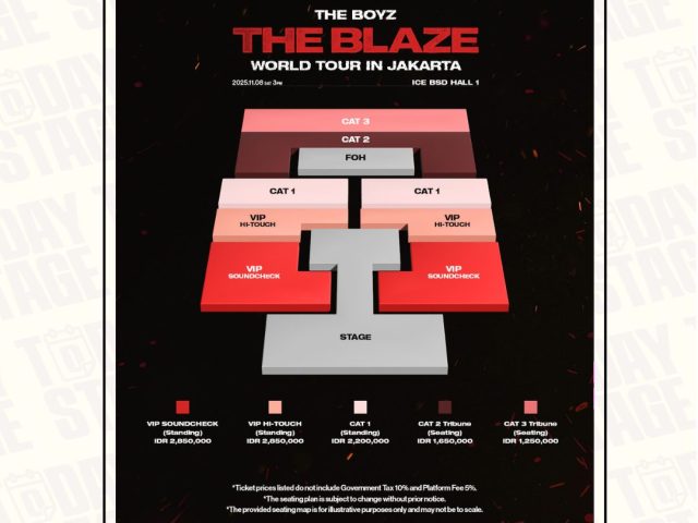 THE BOYZ Are Coming Back to Indonesia with “THE BLAZE” – Get Ready for a Fiery Stage This November!