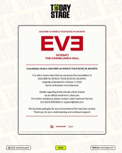 BIBI’s 2025 Jakarta Concert Canceled Due to Unforeseen Circumstances