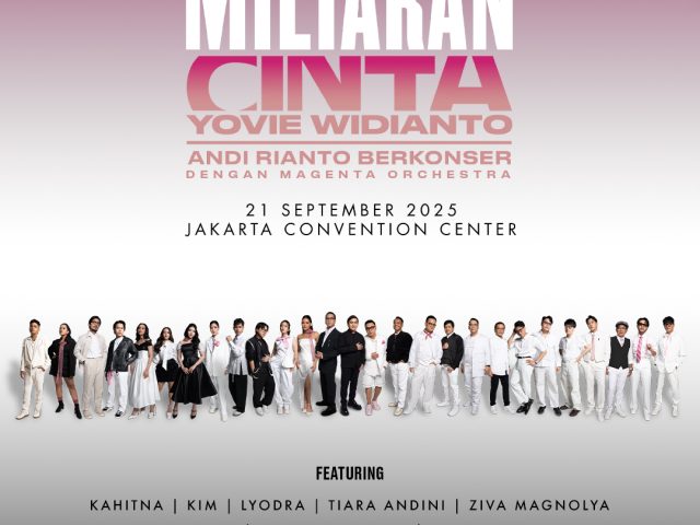 A Billion Loves: Yovie Widianto – Andi Rianto in Concert