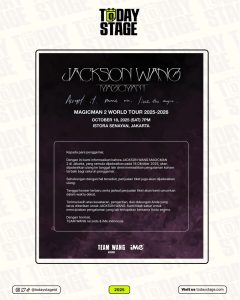 Jackson Wang’s “MAGICMAN 2” Concert in Jakarta 2025 Postponed