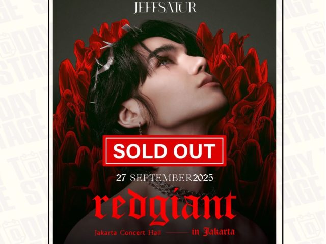 JEFF SATUR ‘RED GIANT’ CONCERT 2025 JAKARTA  SOLD OUT