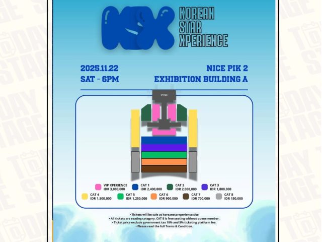 Ticket Prices for Korean Star Xperience 2025 in PIK 2, XODIAC Included in the Lineup