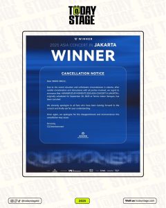 WINNER Cancels Jakarta Concert on September 20, 2025