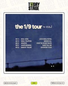 eaJ Returns to Jakarta with ‘the 1/9 tour’ Concert in November 2025!  Check Out the Schedule, Ticket Prices, and Important Details!