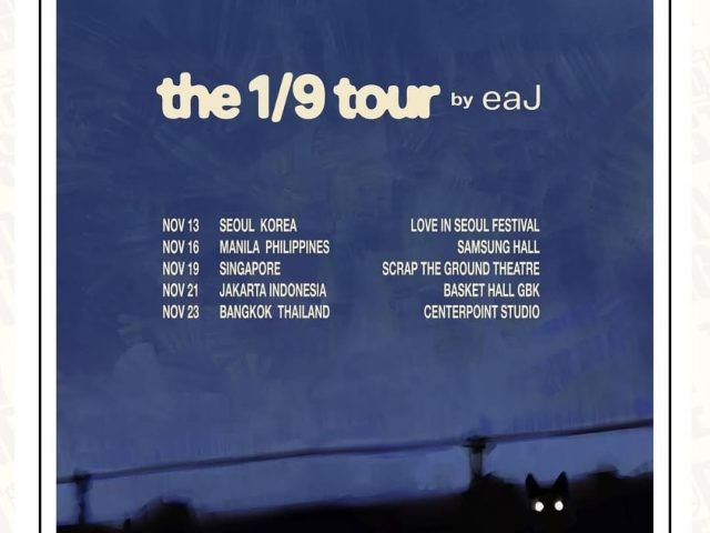 eaJ Returns to Jakarta with ‘the 1/9 tour’ Concert in November 2025!  Check Out the Schedule, Ticket Prices, and Important Details!