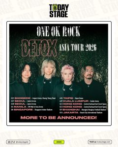ONE OK ROCK to Visit Jakarta for Detox Asia Tour 2026