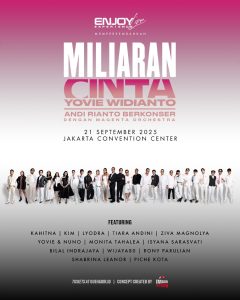 “Billions of Love: Yovie Widianto – Andi Rianto in Concert” 3 Hours of Sing-Along with Yovie Widianto’s Memorable Songs With Orchestral Arrangements by Andi Rianto & Magenta Orchestra Received a Standing Ovation! Filled the Plenary Hall – JCC
