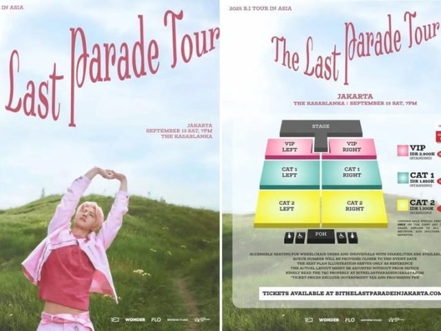 Ticket Link for B.I’s “The Last Parade Tour” Concert in Jakarta 2025