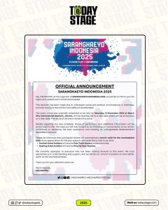 Saranghaeyo Indonesia 2025 Postponed Amid Unexpected Circumstances