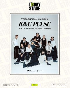 TREASURE Opens “LOVE PULSE” Pop-Up Store in Jakarta Starting November 1, 2025!