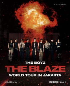THE BOYZ Returns This Year, with Jakarta as the Final Stop of Their World Tour! THE BOYZ  WORLD TOUR in JAKARTA to Be Held on November 8, 2025 at ICE BSD!